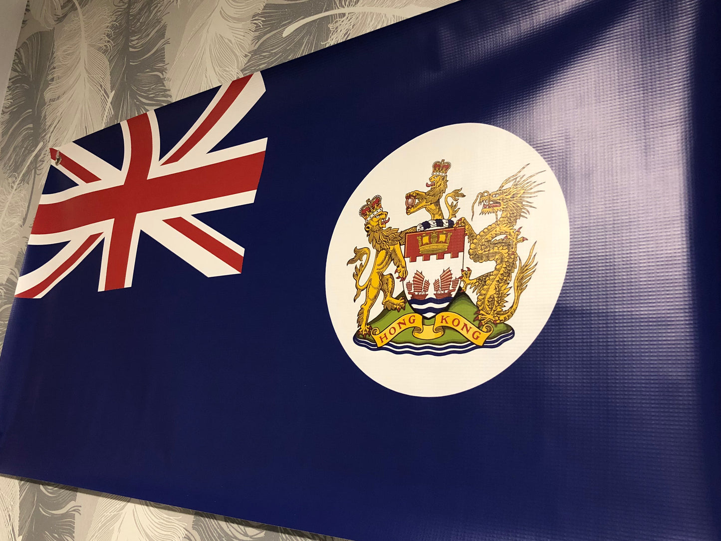 香港旗帆布 Hong Kong Flag PVC Banner 🇬🇧 Made in Britain ✨New Arrival✨