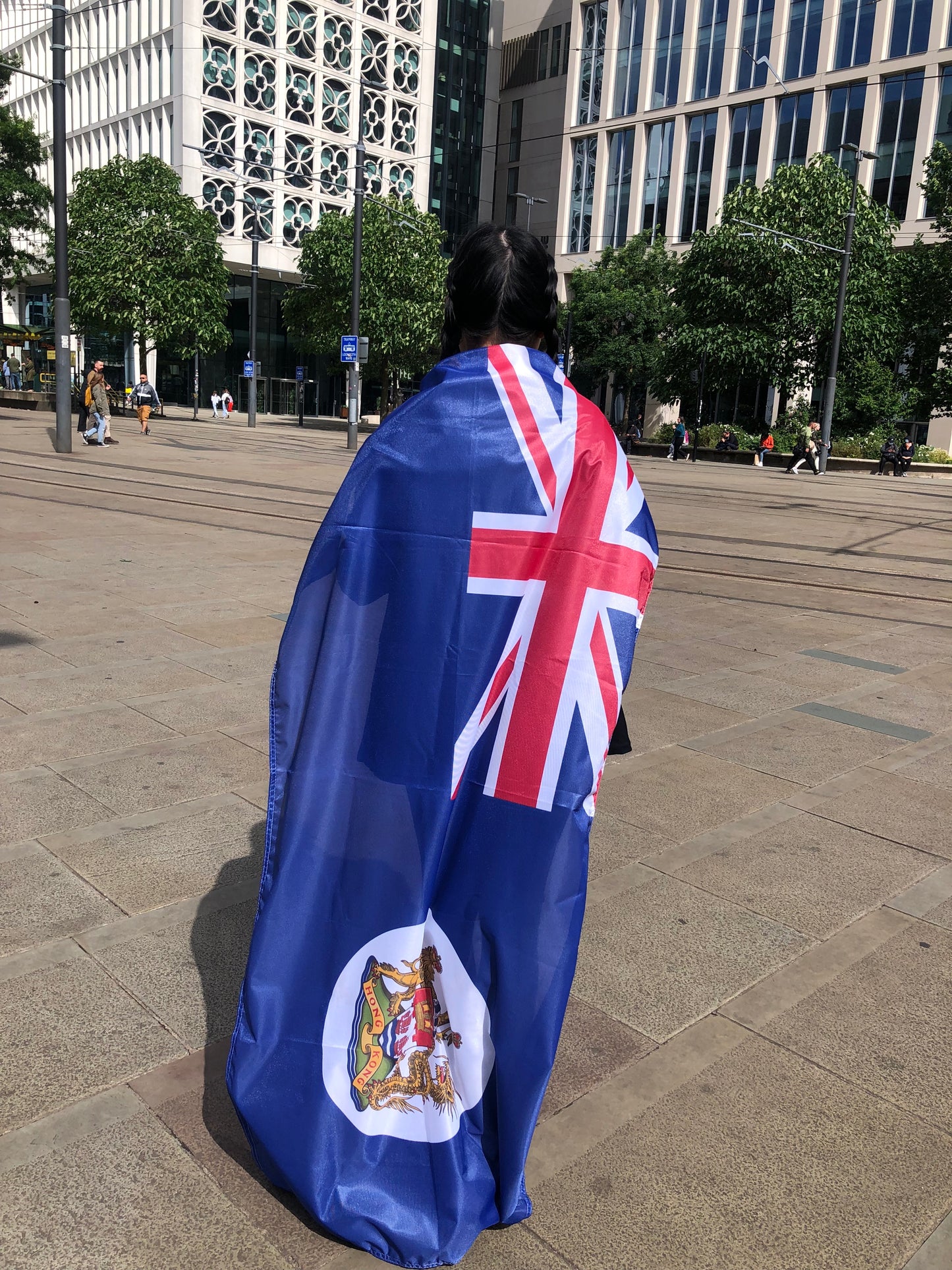 香港旗 Hong Kong Flag Standard Outdoor 🇬🇧 Made in Britain