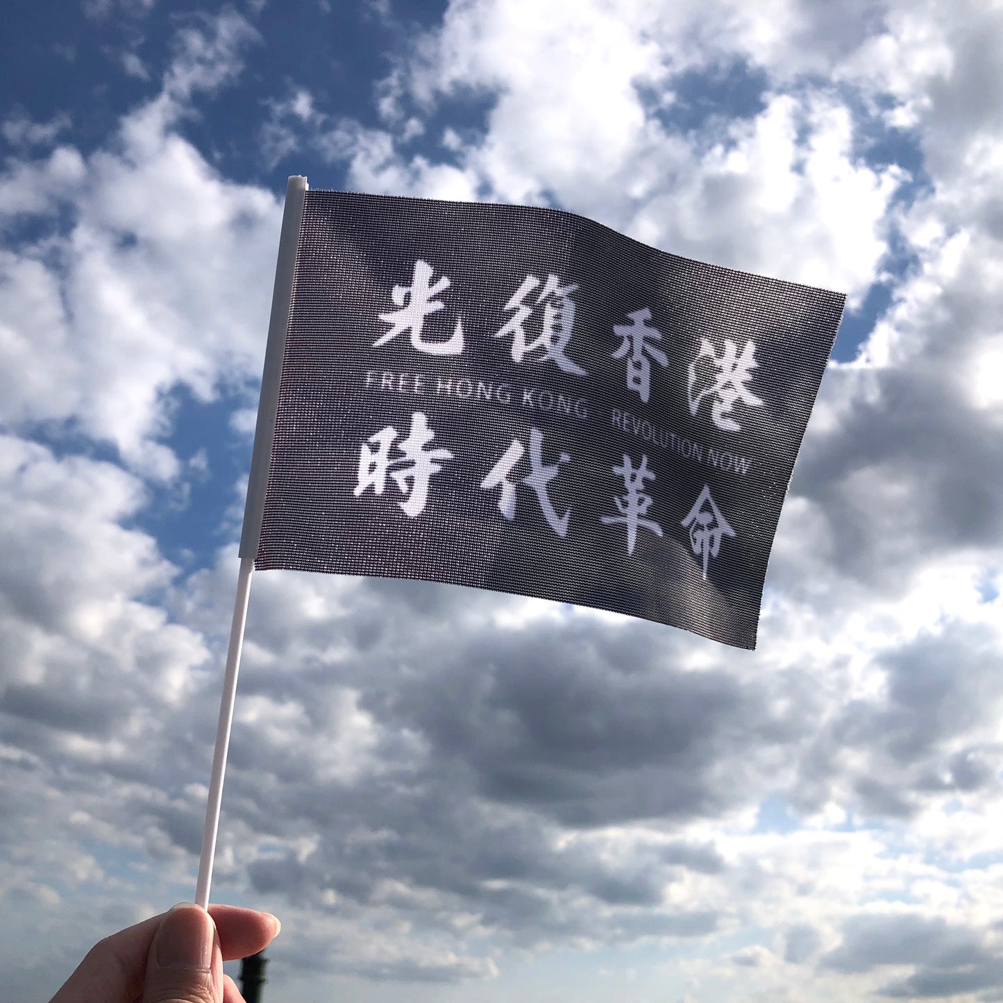 光復香港 時代革命旗 Hand Flag 🇬🇧 Made in Britain ✨New Arrival✨