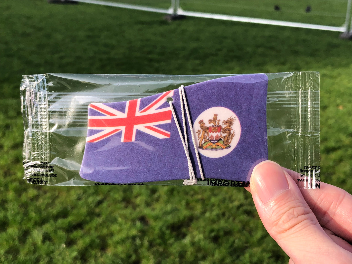 已停產 Cool Water清新香氣 香港旗 車用香卡 🇬🇧 Made in Britain