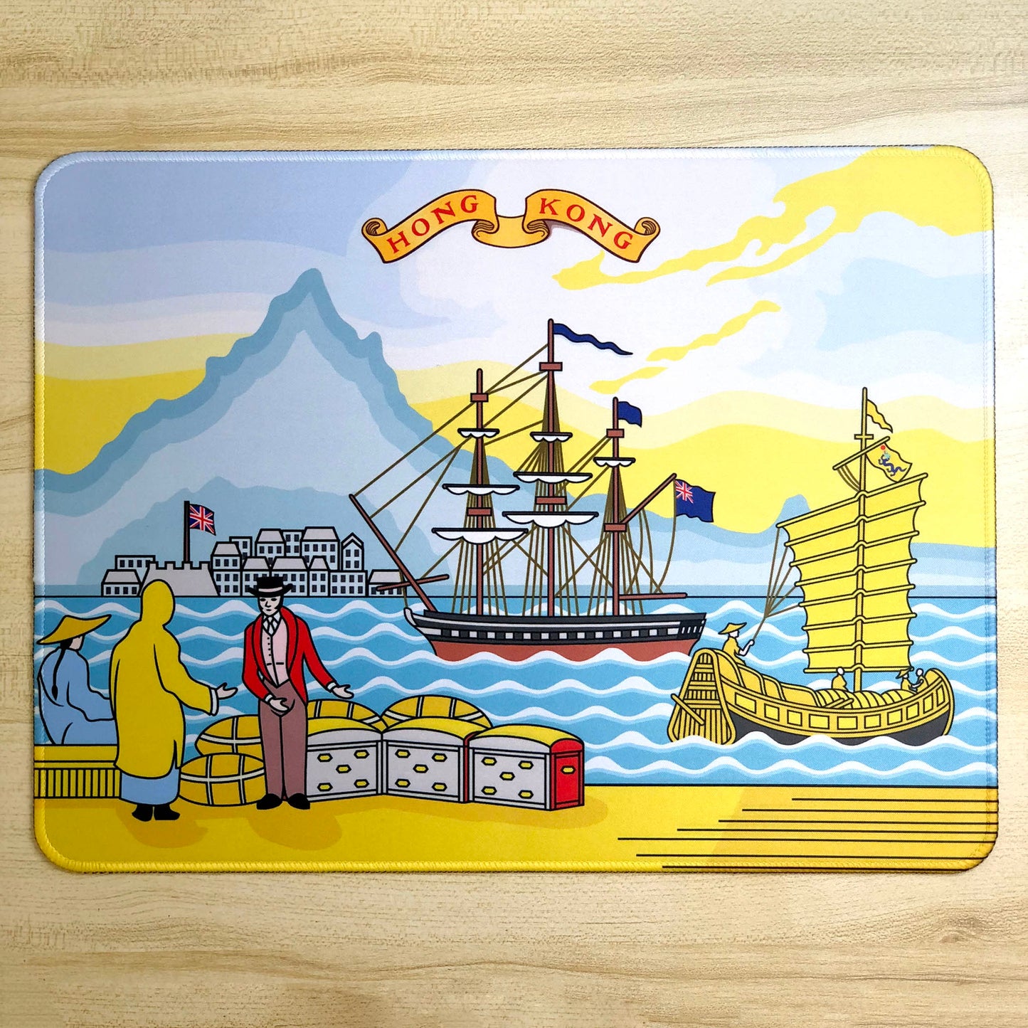 阿群帶路圖 滑鼠墊 Mouse Pad 🇹🇼 Made in Taiwan ✨New Arrival✨