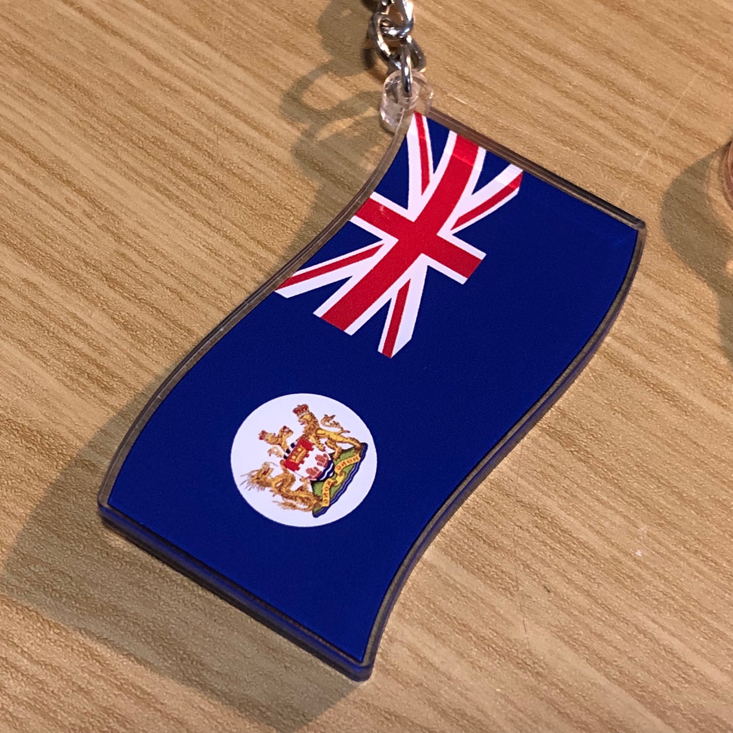 已停產 香港旗 紋章 特大匙扣 🇬🇧 Made in Britain