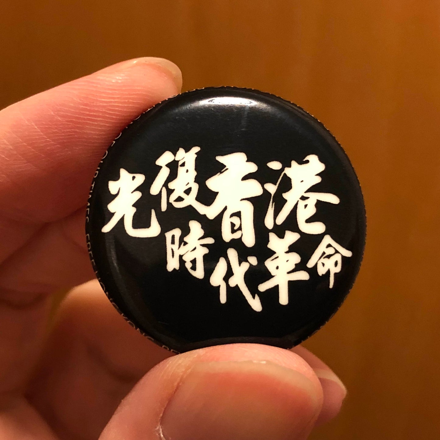 夜光 Pin Badge 光復香港 🇩🇪 Made in Germany