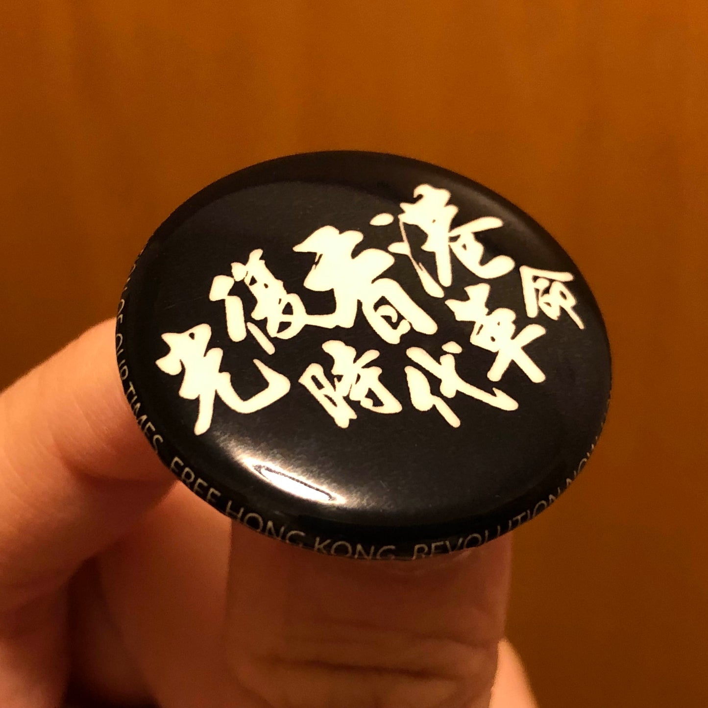 夜光 Pin Badge 光復香港 🇩🇪 Made in Germany