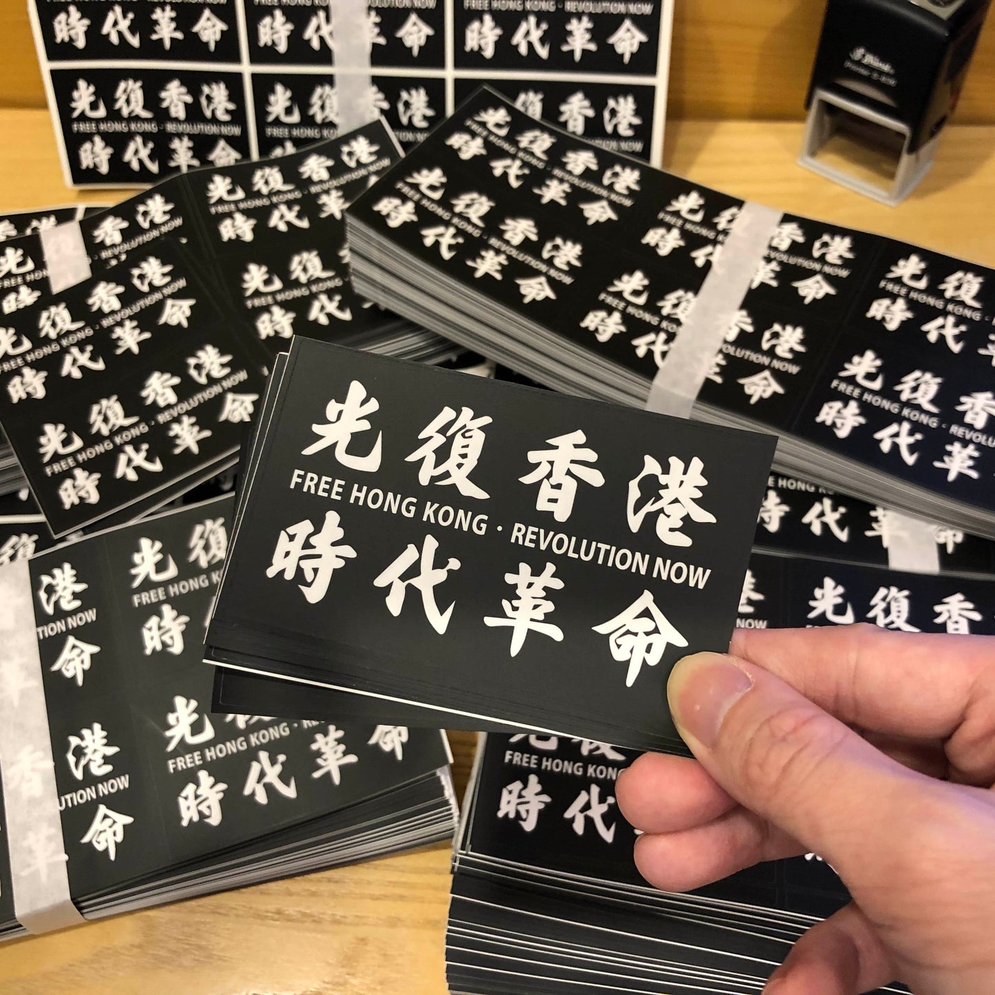 光時 10cm 啞色貼紙 Matt Sticker 🇹🇼 Made in Taiwan