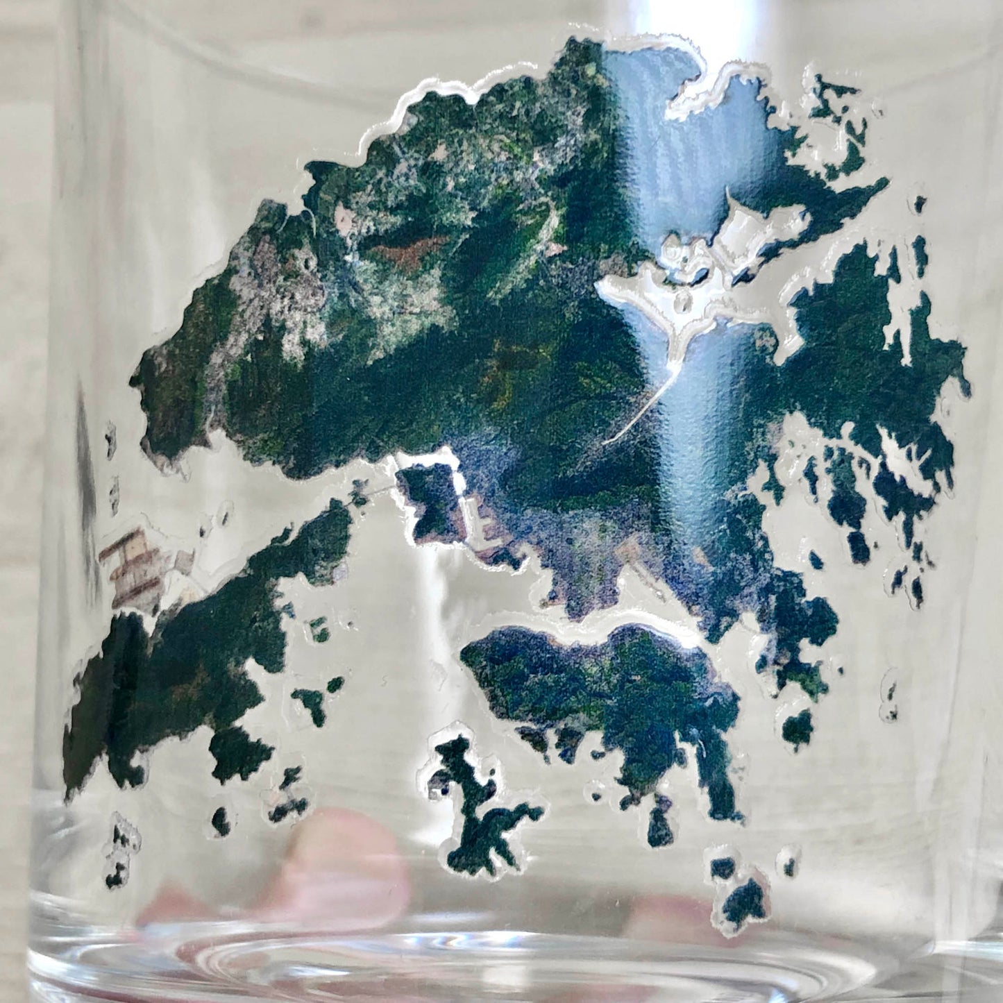 香港地圖 水晶立體 轉印貼紙 🇹🇼 Made in Taiwan ✨New Arrival✨