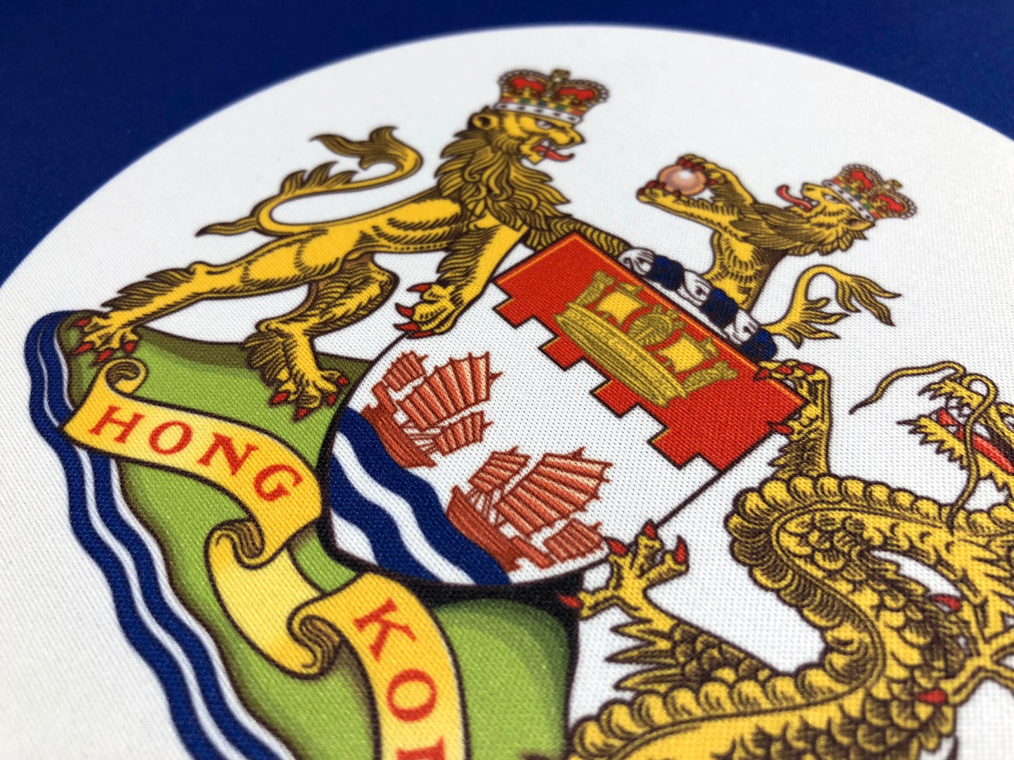 香港旗 滑鼠墊 Hong Kong Flag Mouse Pad 🇹🇼 Made in Taiwan