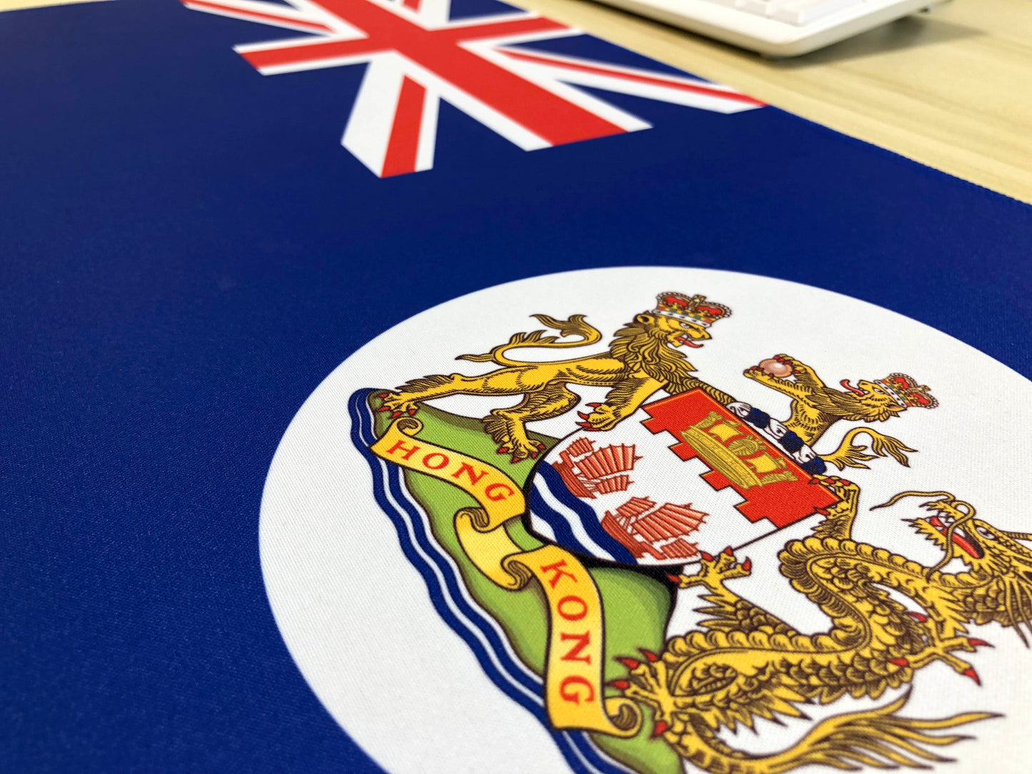 香港旗 滑鼠墊 Hong Kong Flag Mouse Pad 🇹🇼 Made in Taiwan