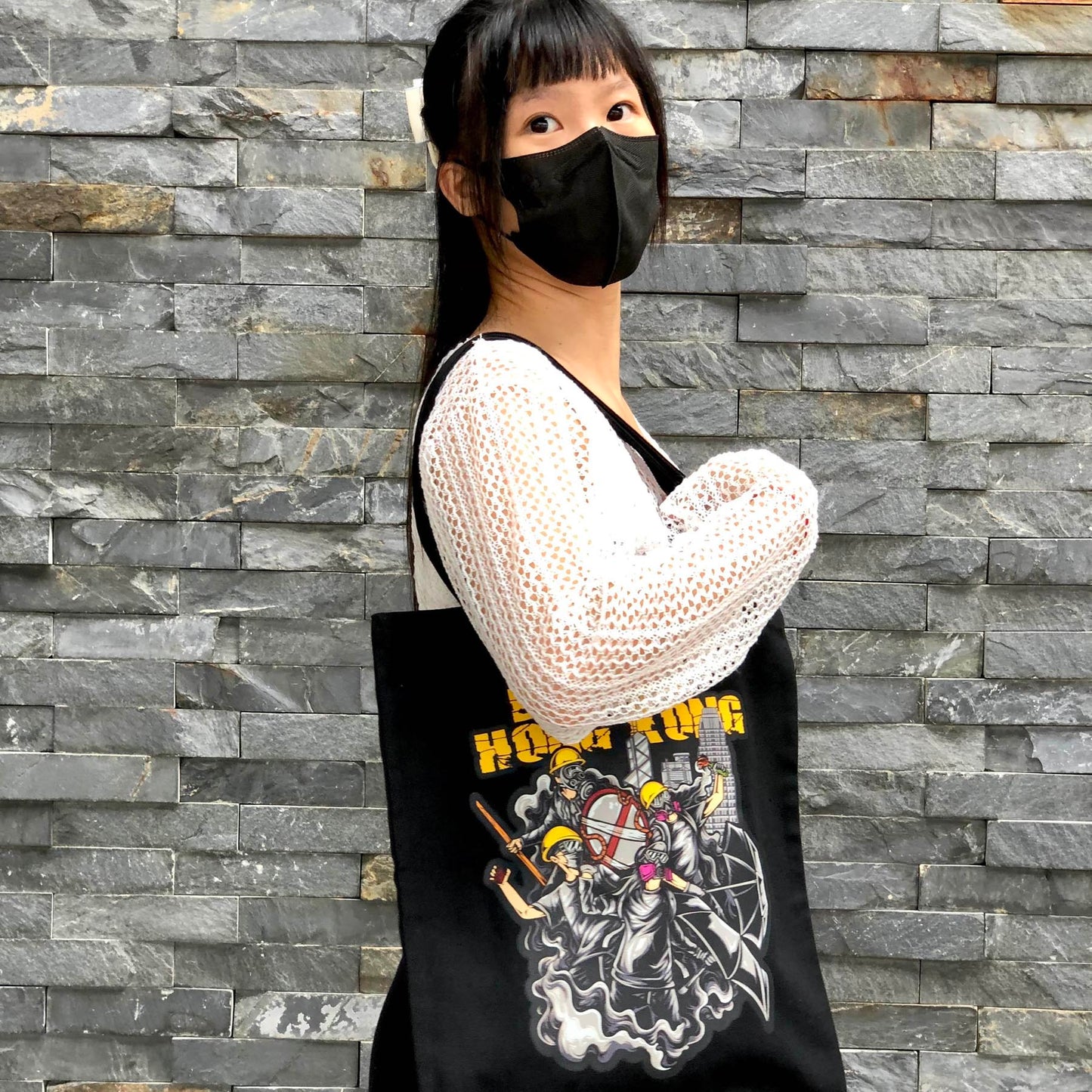 Liberate Hong Kong 全棉帆布袋 Tote Bag 🇹🇼 Made in Taiwan