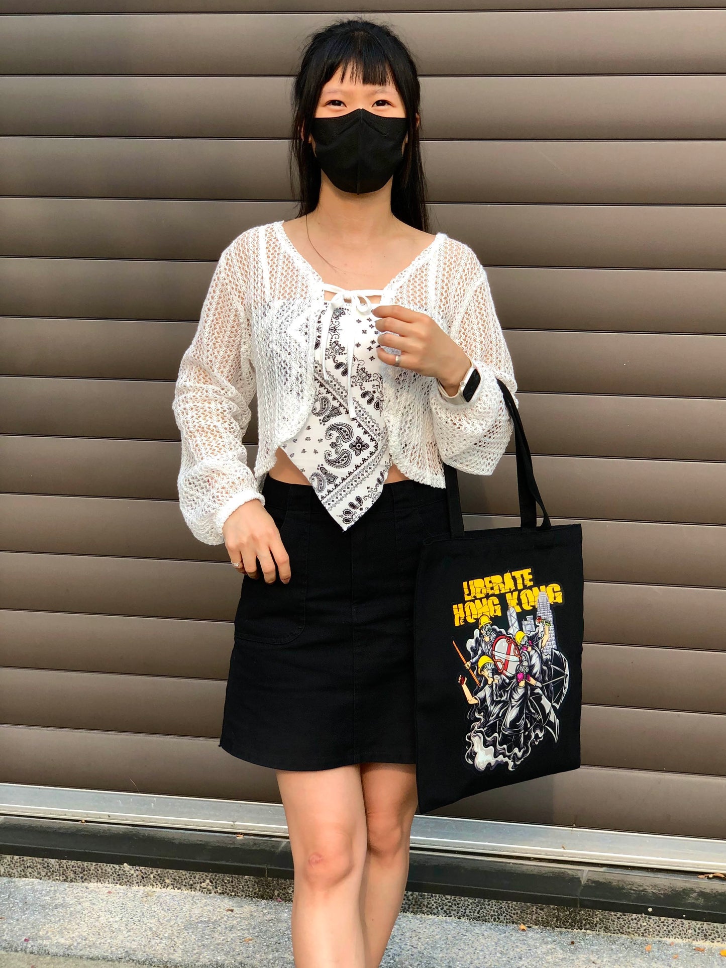 Liberate Hong Kong 全棉帆布袋 Tote Bag 🇹🇼 Made in Taiwan