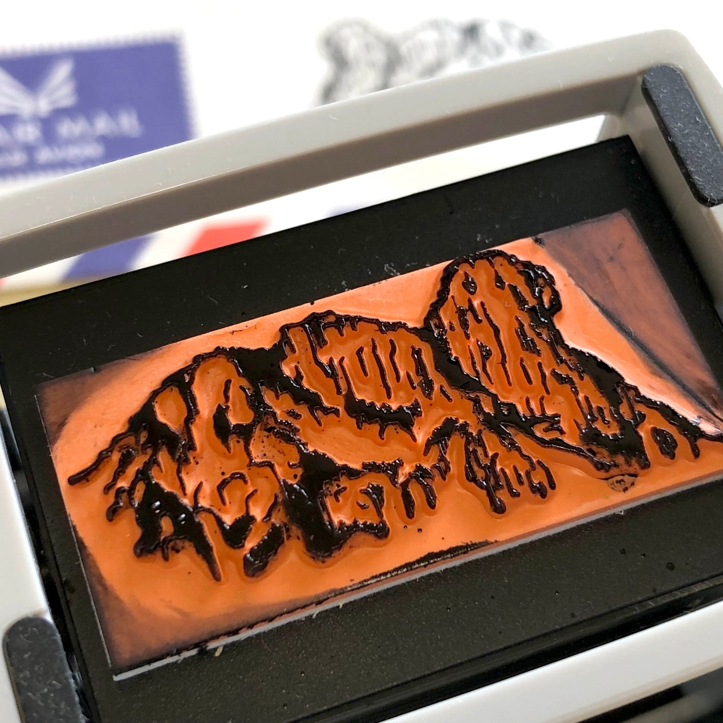 獅子山 回墨印 Lion Rock Stamp 🇹🇼 Made in Taiwan