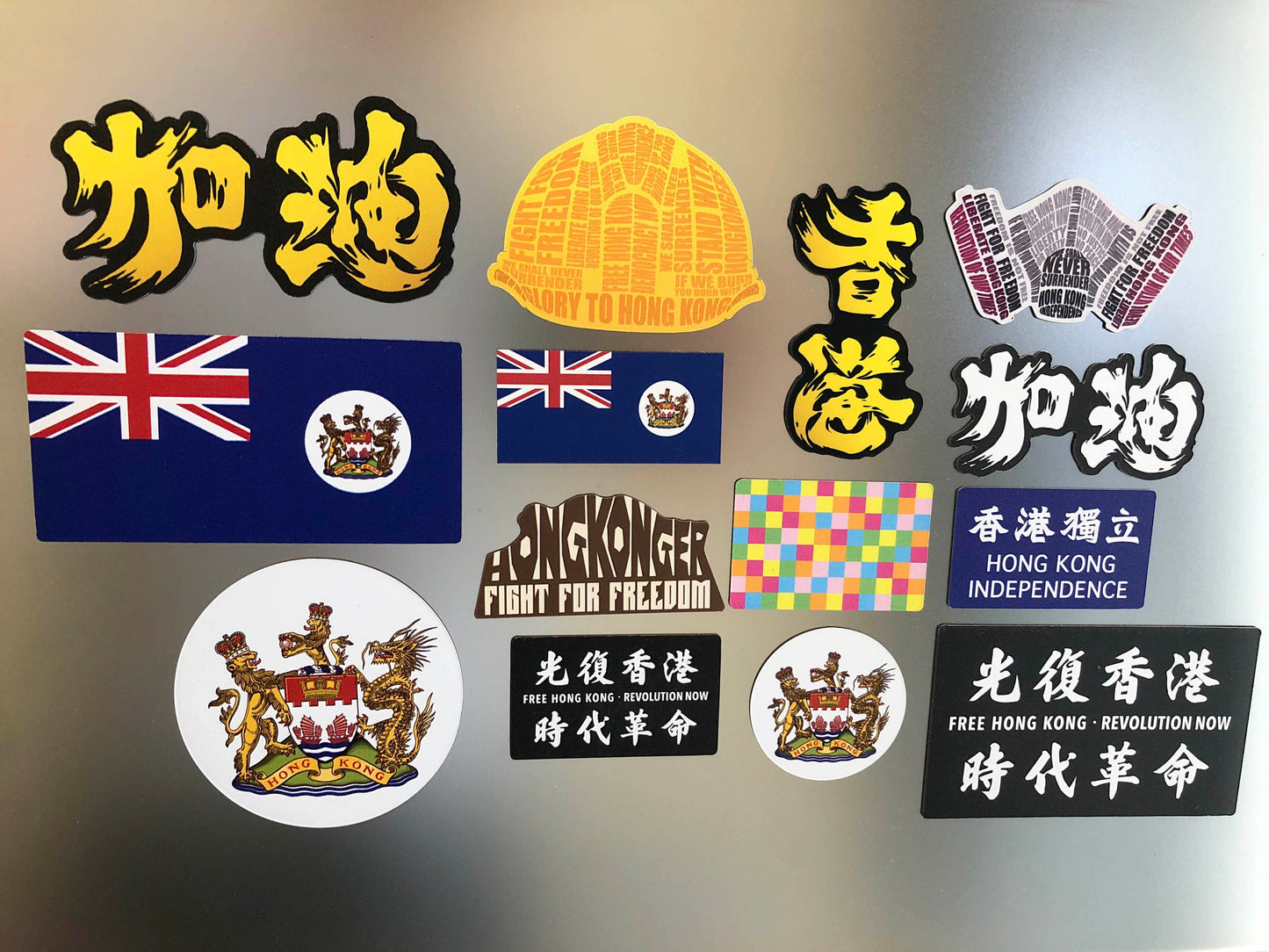 香港人的獅子山精神 磁石 Magnet 🇹🇼 Made in Taiwan