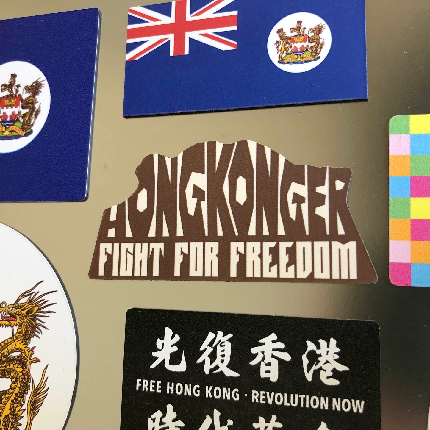 香港人的獅子山精神 磁石 Magnet 🇹🇼 Made in Taiwan