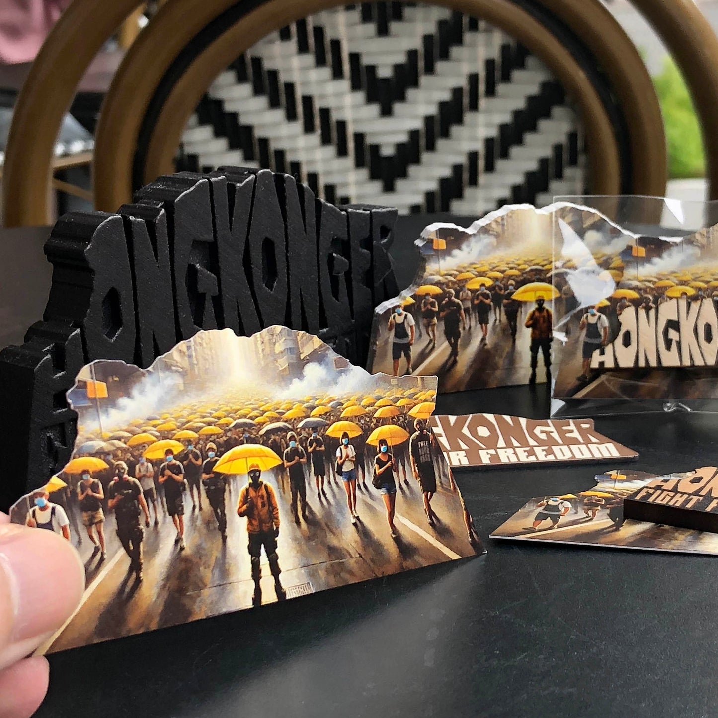 獅子山造形背卡 Lion Rock Back Card 🇹🇼 Made in Taiwan