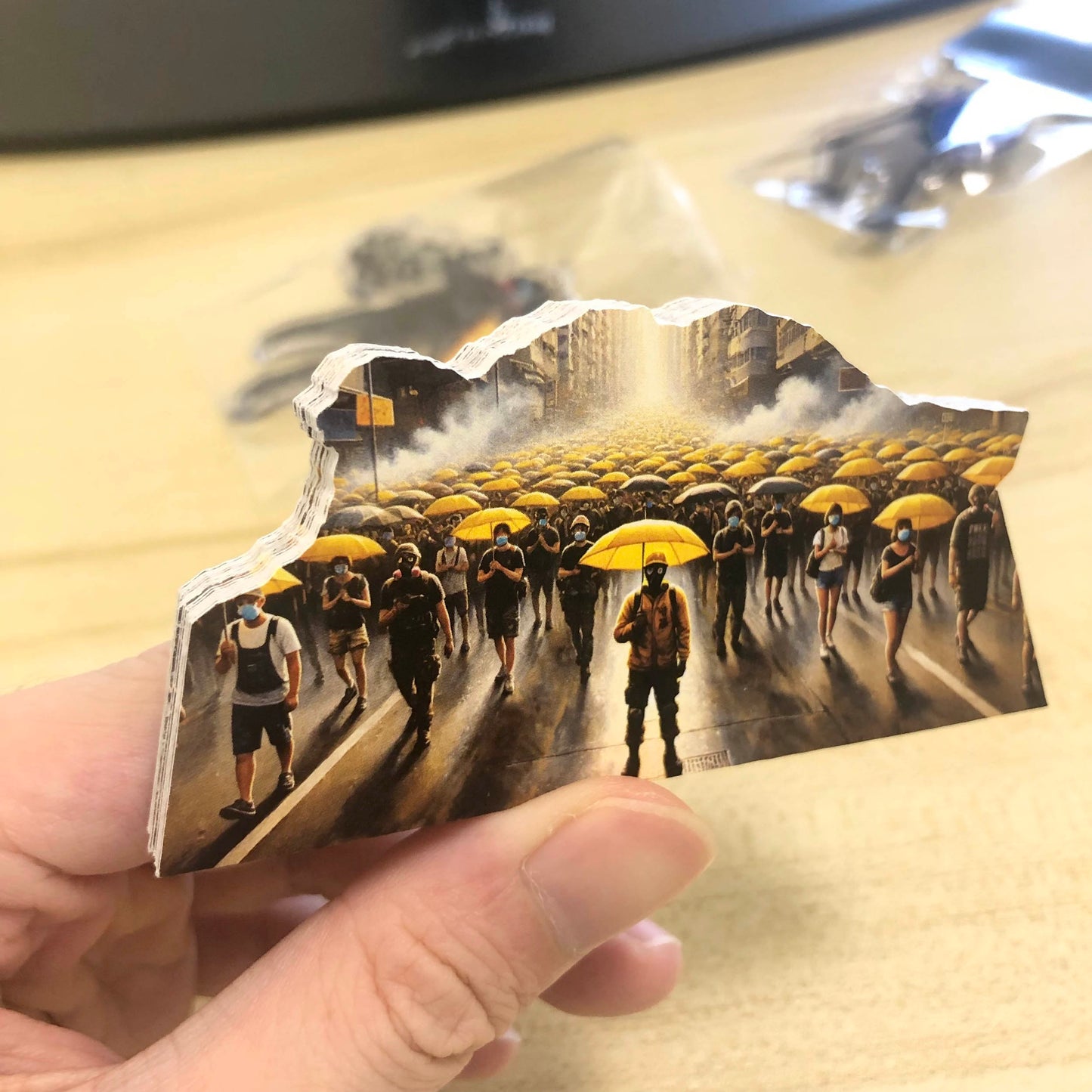獅子山造形背卡 Lion Rock Back Card 🇹🇼 Made in Taiwan