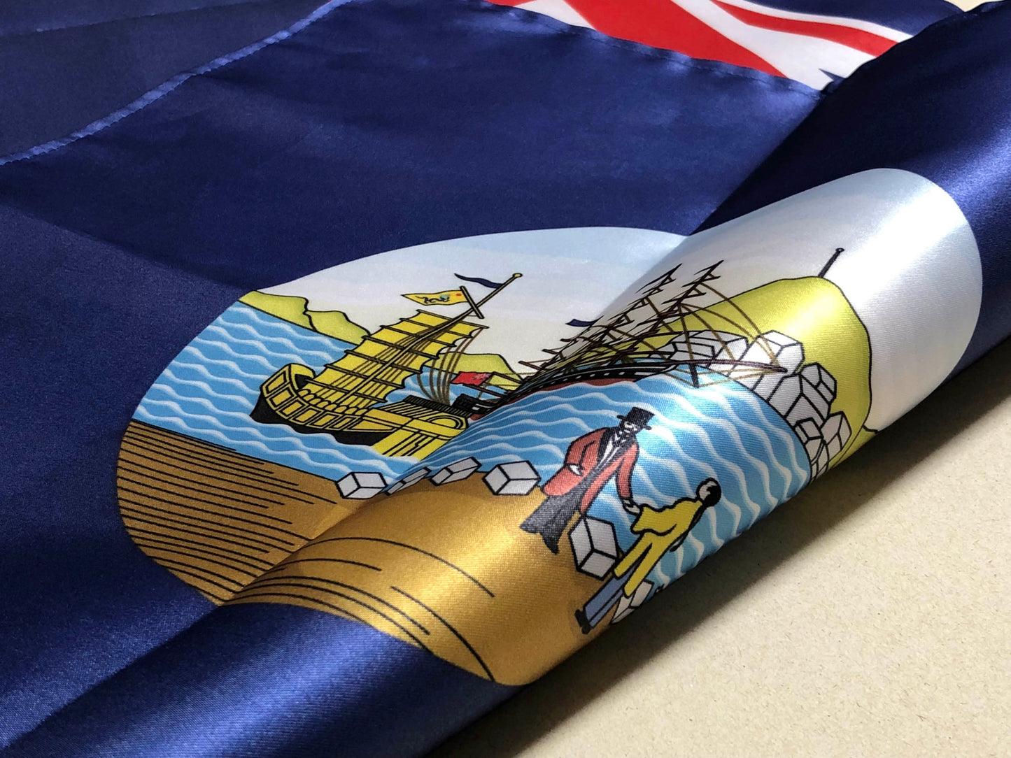 第二代 香港旗 1876-1941年及1945-1955年 Hong Kong Premium Outdoor Flag 🇹🇼 Made in Taiwan
