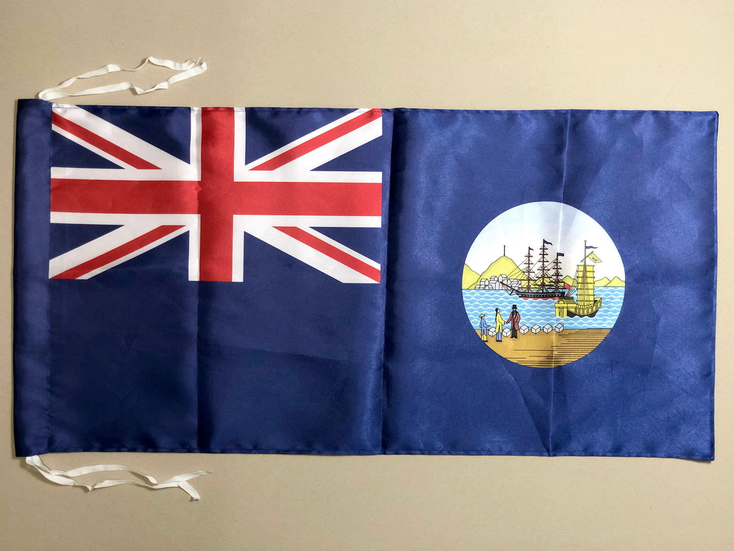 第二代 香港旗 1876-1941年及1945-1955年 Hong Kong Premium Outdoor Flag 🇹🇼 Made in Taiwan