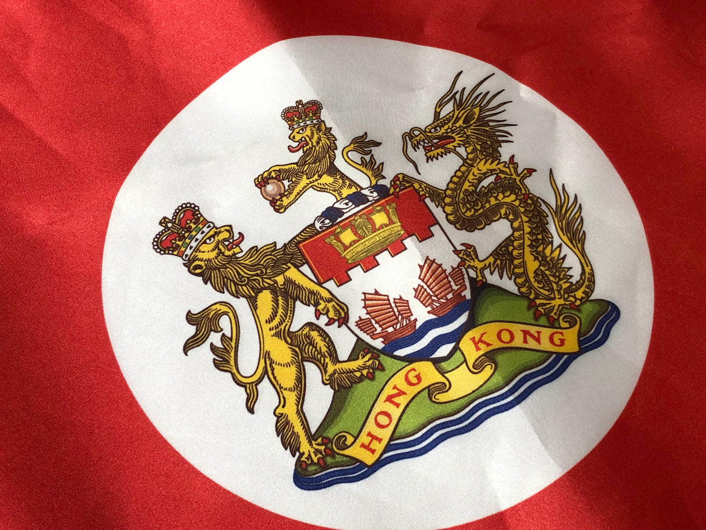 紅色軍旗版 香港旗 Hong Kong Premium Outdoor Flag 🇹🇼 Made in Taiwan