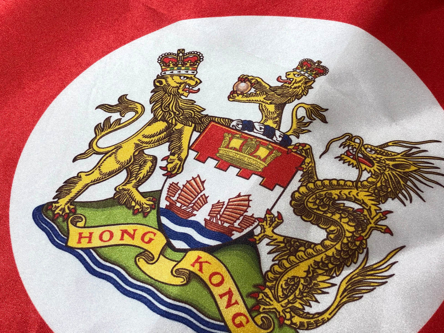 紅色軍旗版 香港旗 Hong Kong Premium Outdoor Flag 🇹🇼 Made in Taiwan