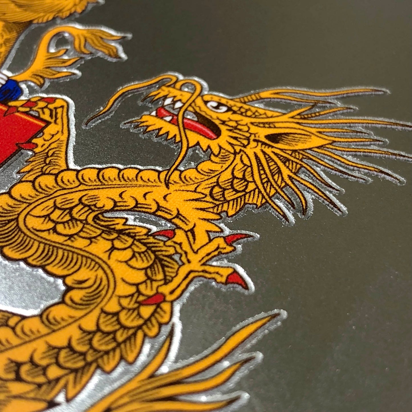 香港紋章 10cm 車用轉印貼紙 🇹🇼 Made in Taiwan