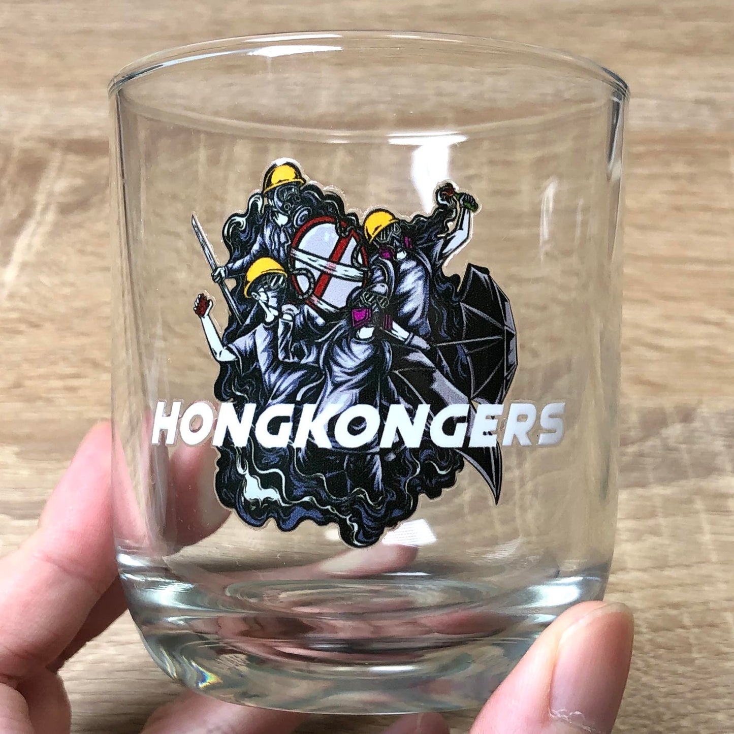 Hongkongers 抗爭到底 水晶立體 防水轉印貼紙 🇹🇼 Made in Taiwan