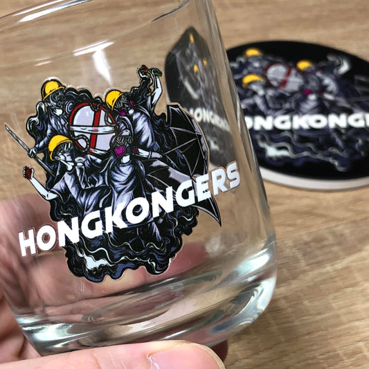 Hongkongers 抗爭到底 水晶立體 防水轉印貼紙 🇹🇼 Made in Taiwan