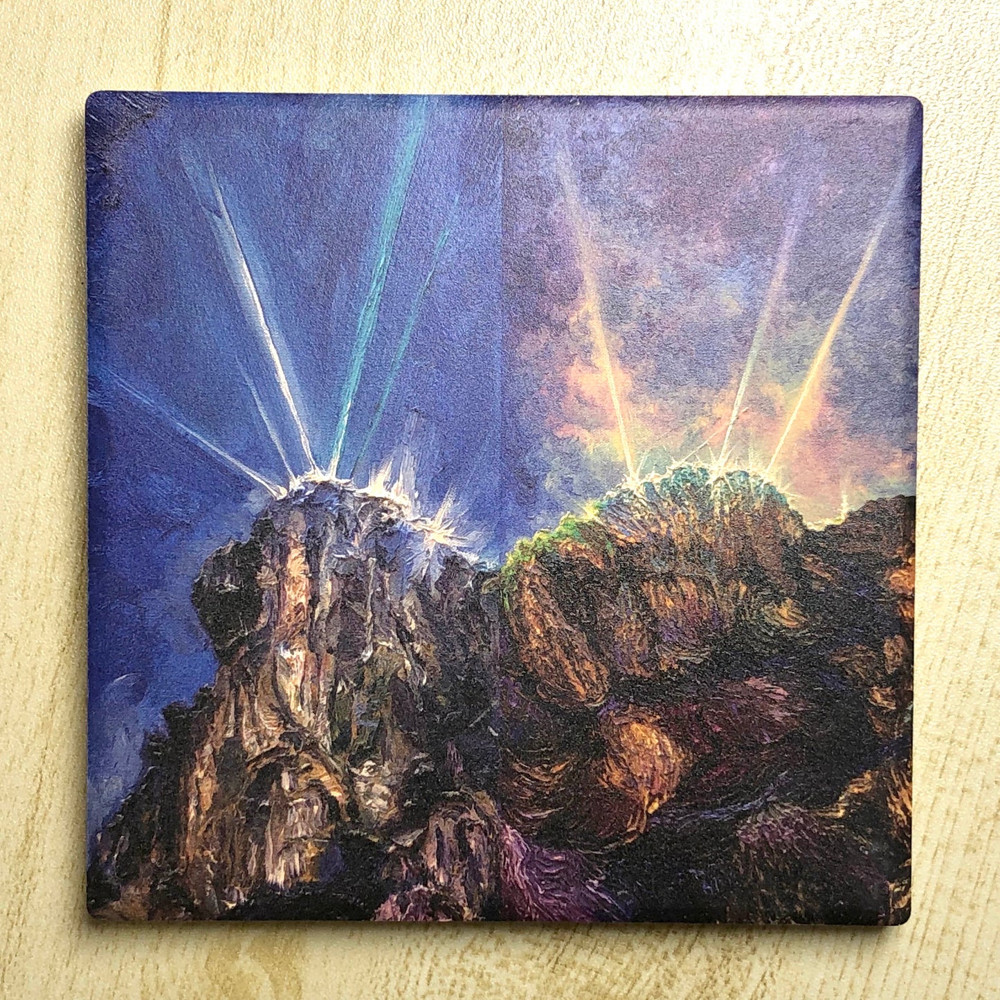 藝術家筆下的 獅子山 杯墊 🇹🇼 Made in Taiwan ✨New Arrival✨