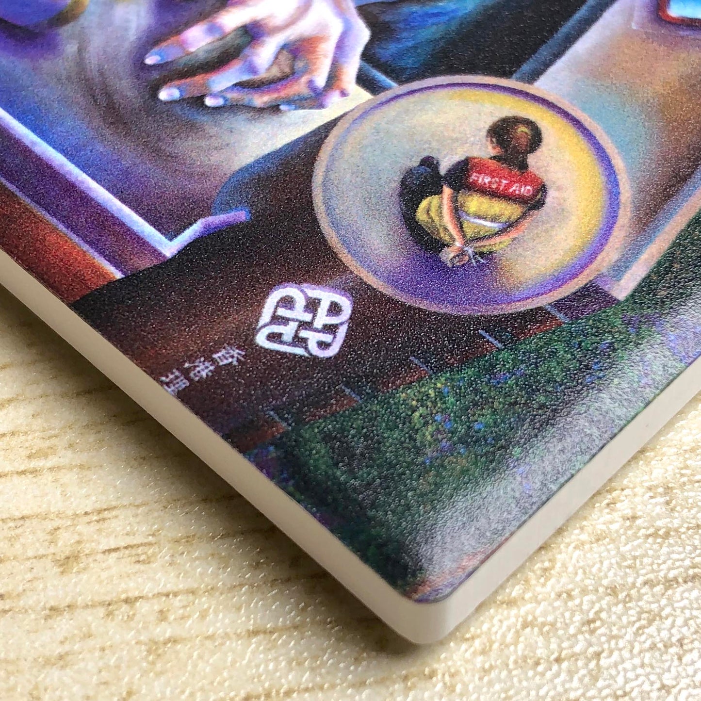 藝術家筆下的理工大學 紅牆人 杯墊 🇹🇼 Made in Taiwan ✨New Arrival✨