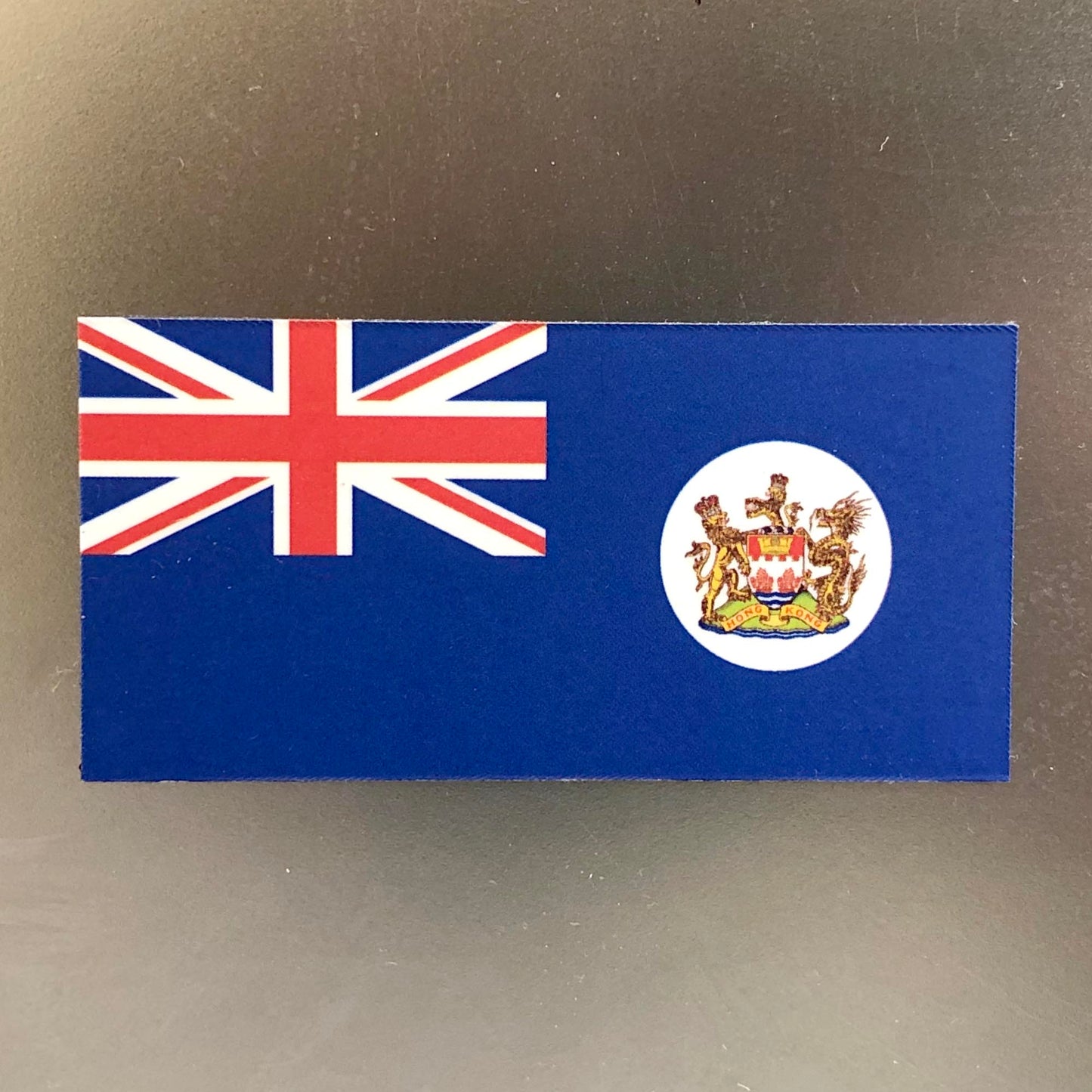 香港旗 磁石 Hong Kong Flag Magnet 🇬🇧🇹🇼 Made in Britain / Taiwan