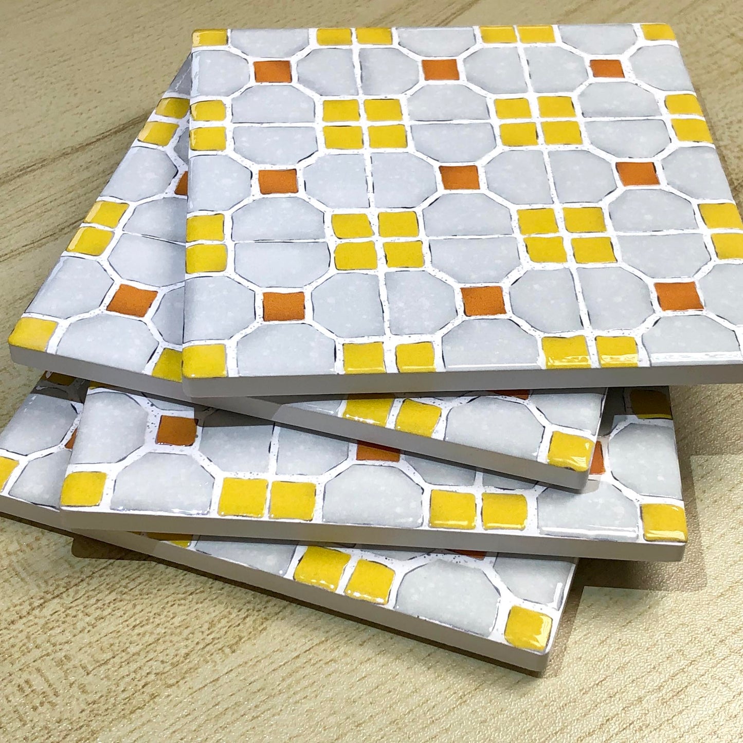 昔日香港地 紙皮石 杯墊 🇹🇼 Made in Taiwan ✨New Arrival✨