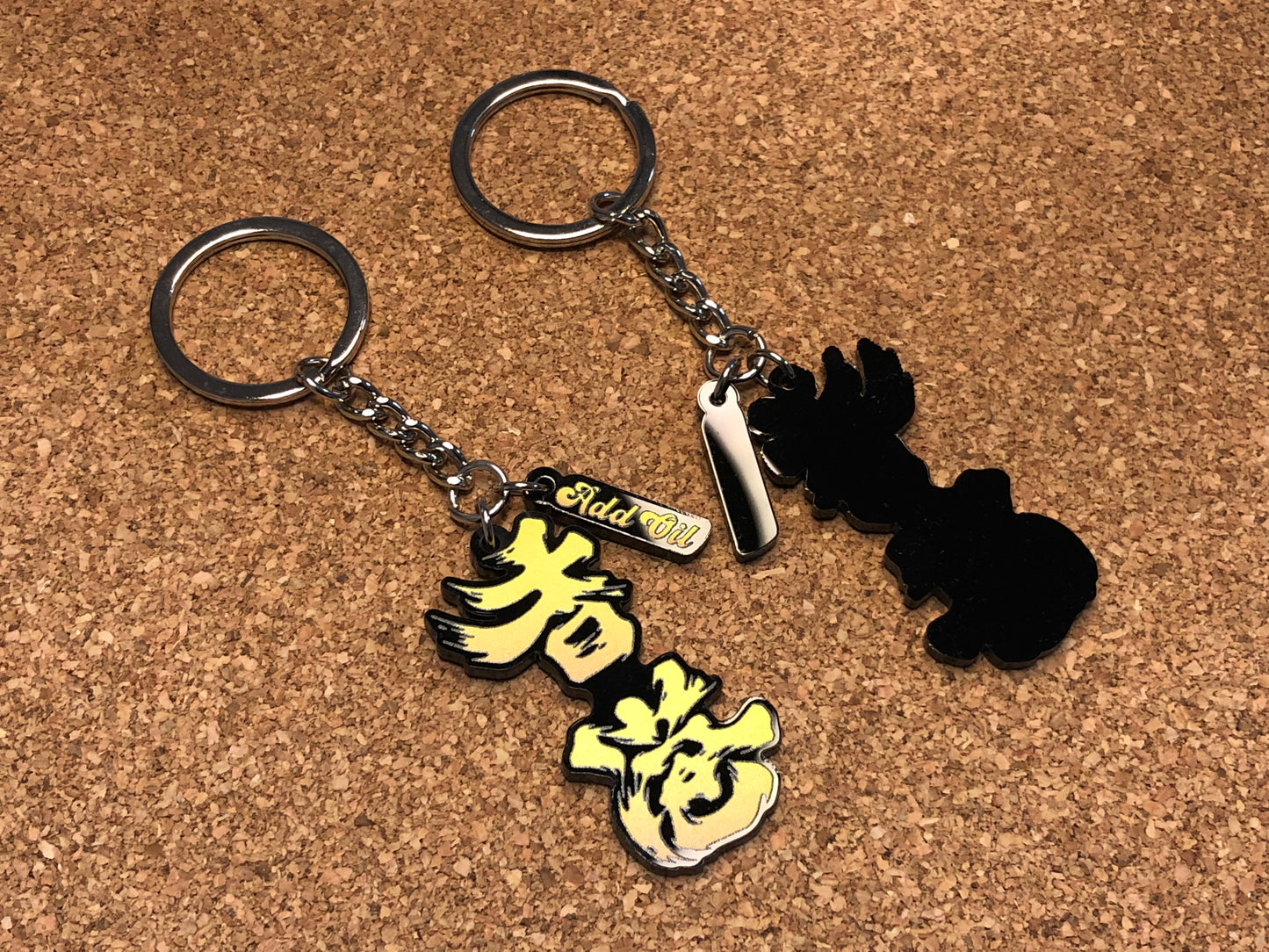 已停產 為香港人加油匙扣 Hongkonger Add Oil Acrylic Keychain 🇬🇧 Made in Britain