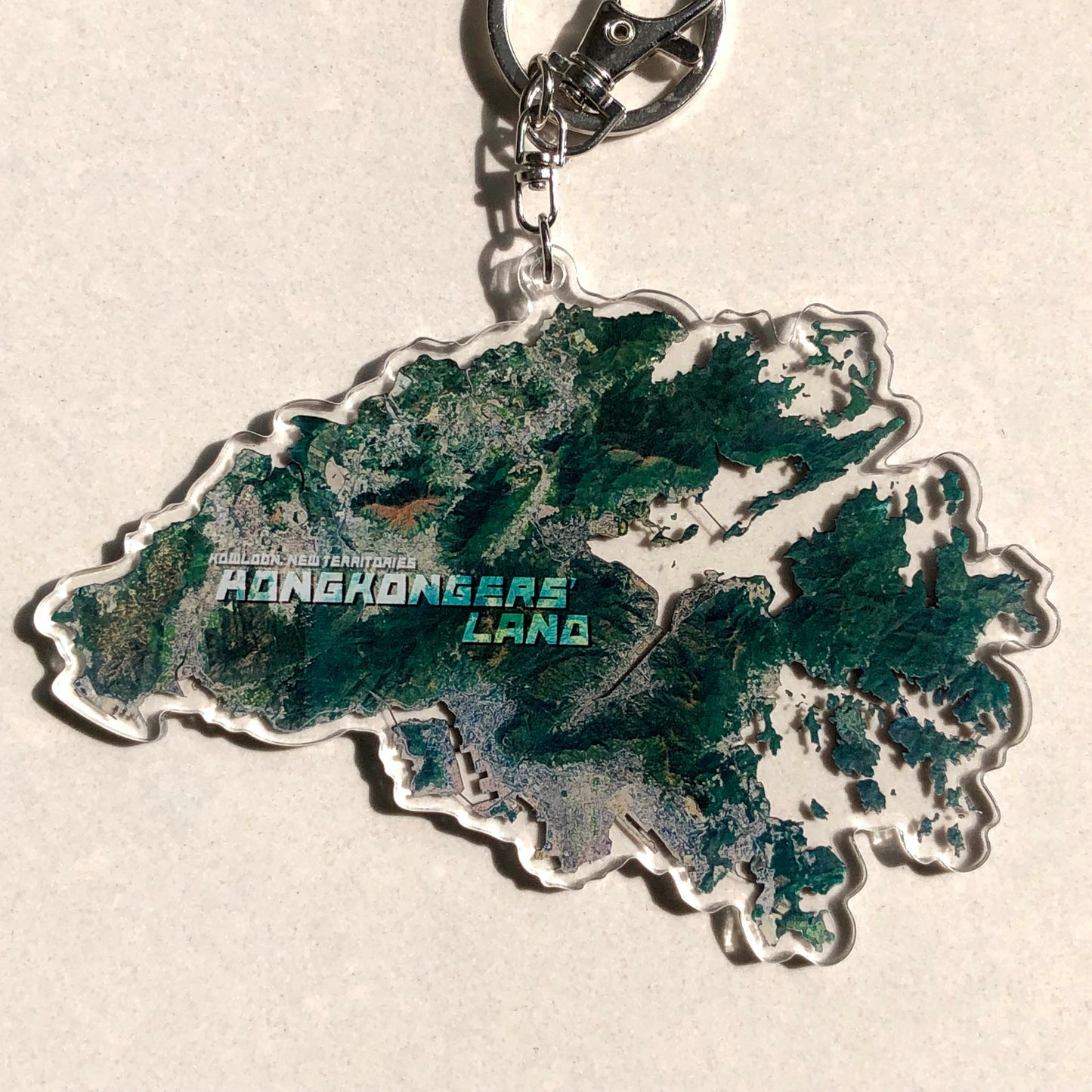 Hongkongers' LAND Keychain 香港人的土地