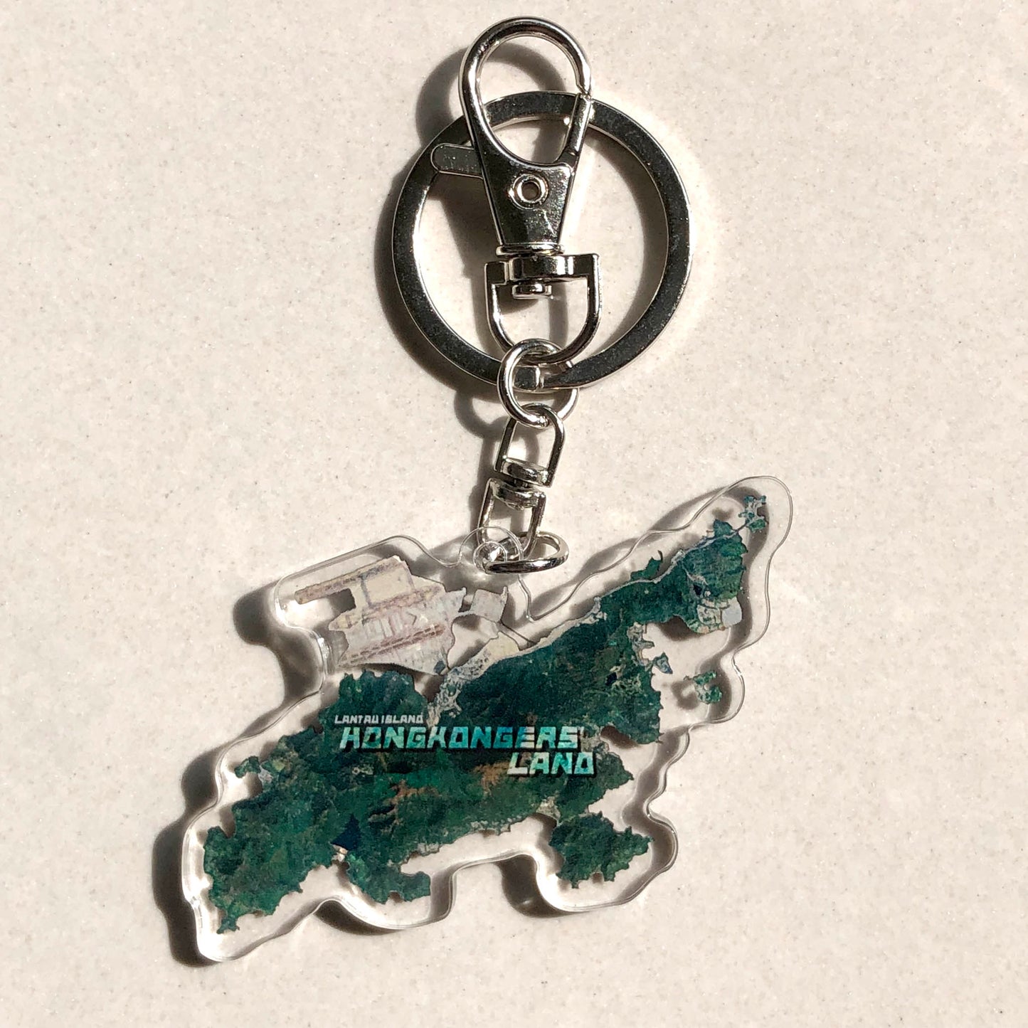 Hongkongers' LAND Keychain 香港人的土地