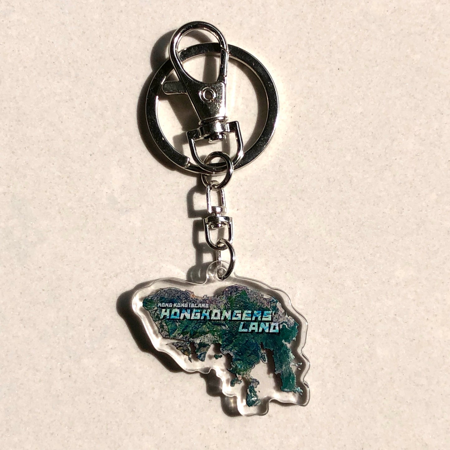 Hongkongers' LAND Keychain 香港人的土地