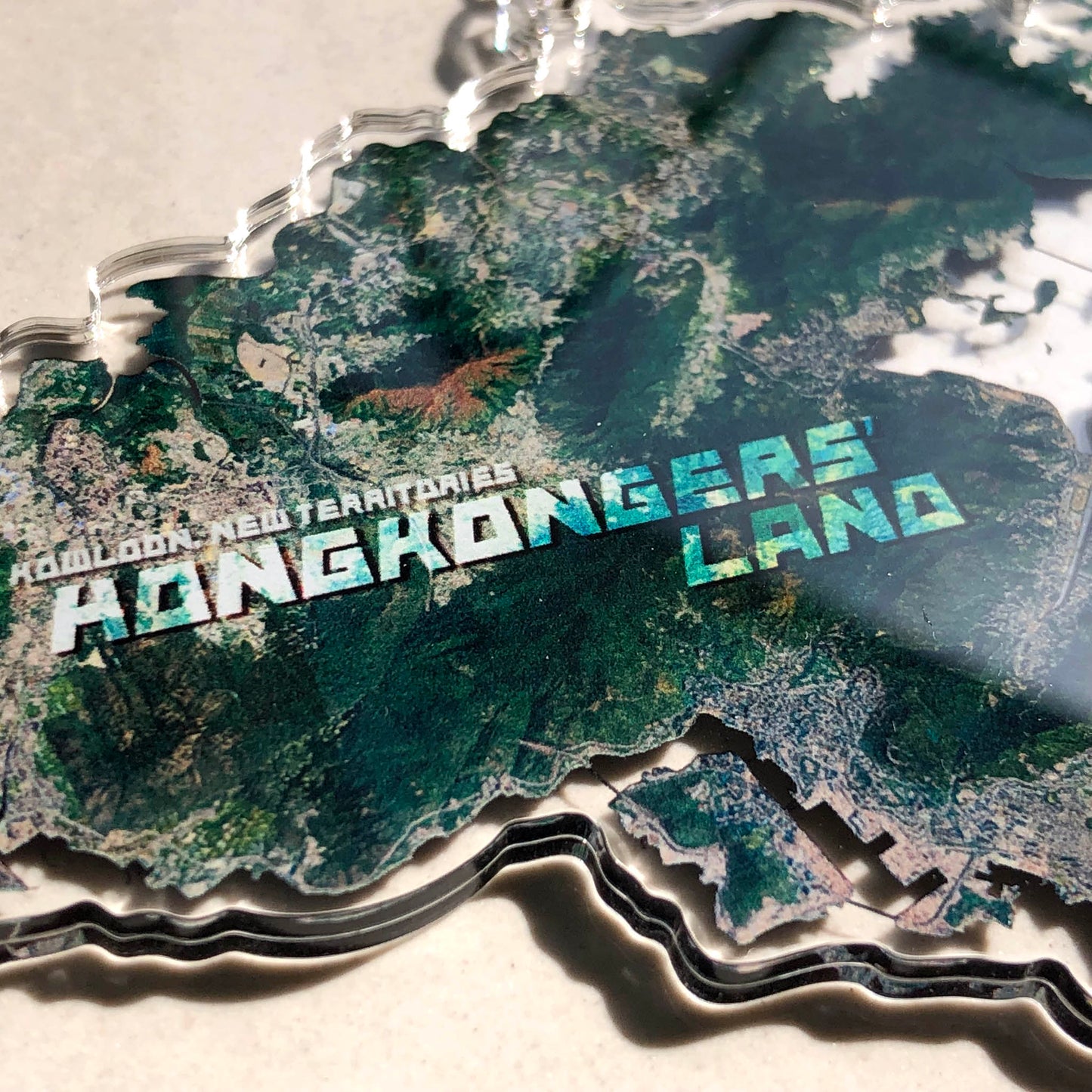 Hongkongers' LAND Keychain 香港人的土地