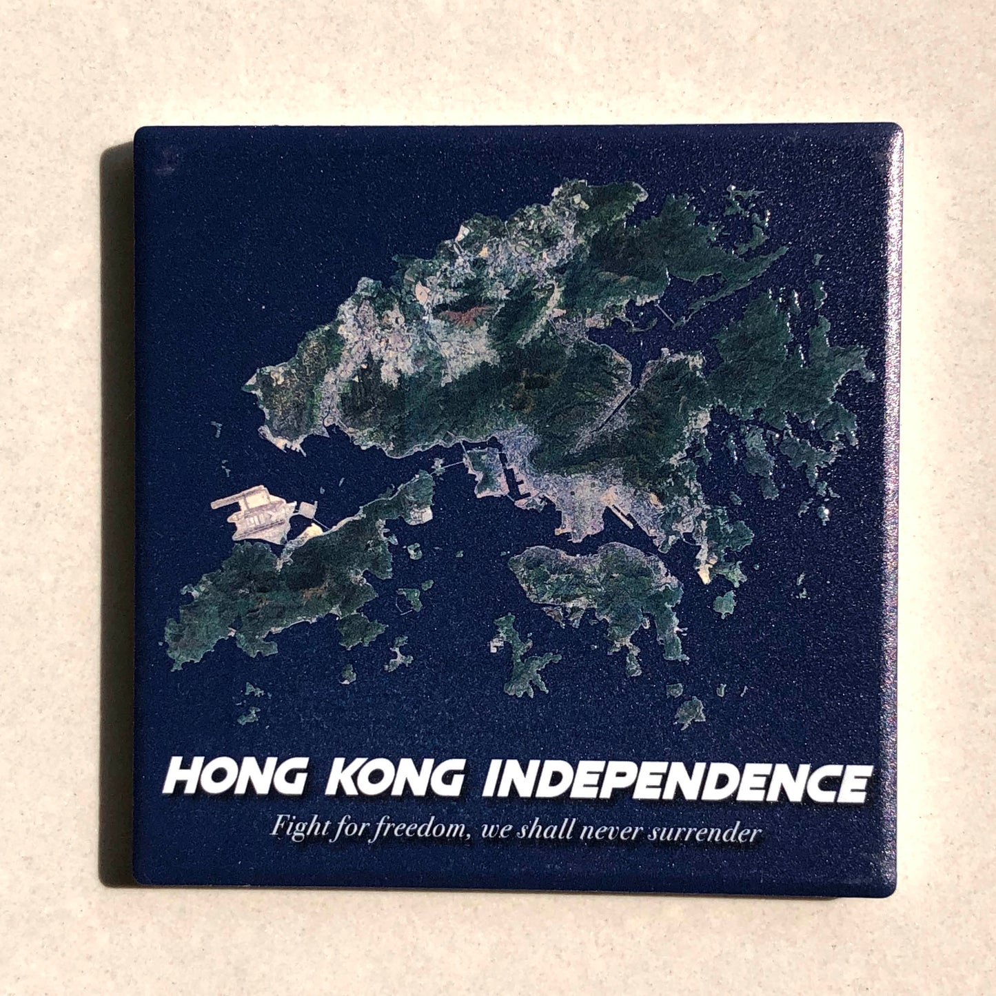 香港獨立地圖 陶瓷杯墊 🇹🇼 Made in Taiwan ✨New Arrival✨