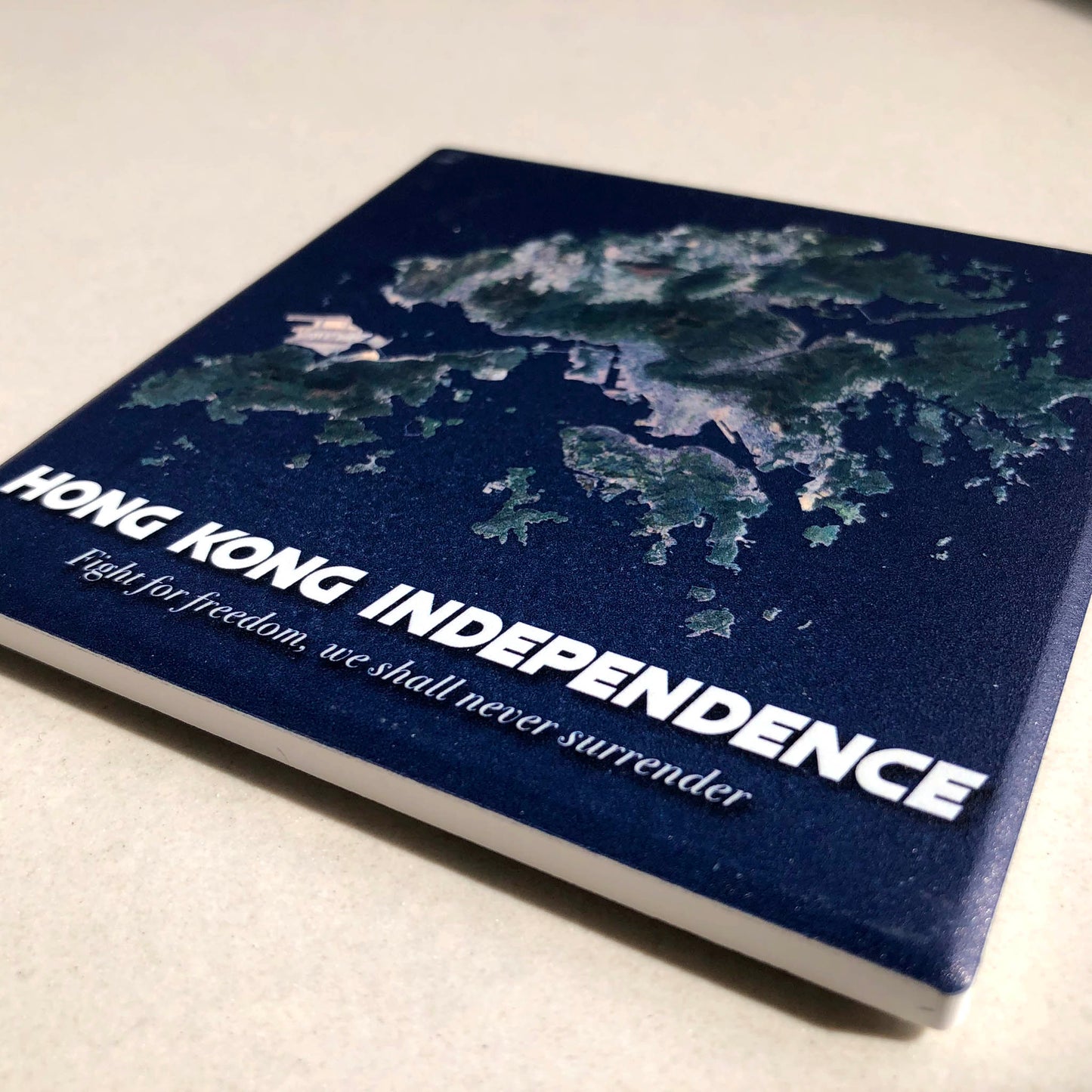 香港獨立地圖 陶瓷杯墊 🇹🇼 Made in Taiwan ✨New Arrival✨