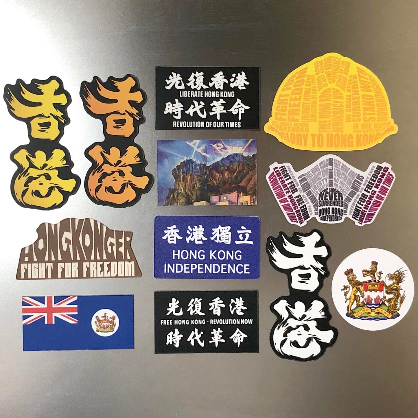 香港人的獅子山精神 磁石 Magnet 🇹🇼 Made in Taiwan