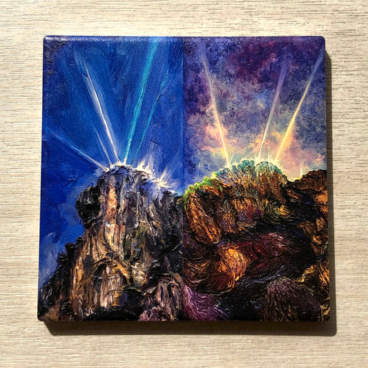 藝術家筆下的 獅子山 杯墊 🇹🇼 Made in Taiwan