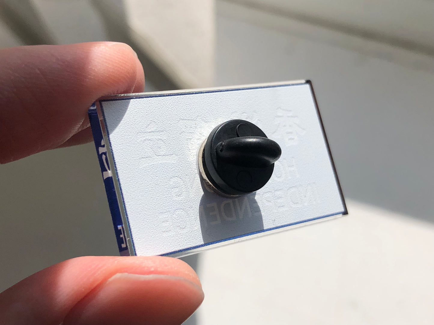 香港獨立 襟章 Acrylic Pin 🇮🇹 Made in Italy